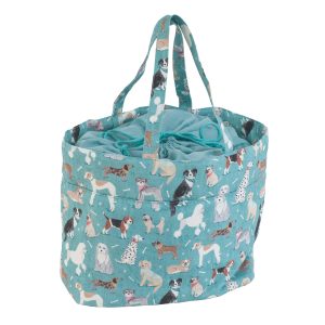 Drawstring Craft Bag - Dogs