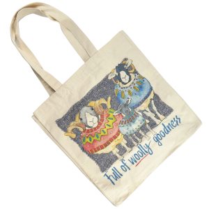 Full of Woolly Goodness Cotton Canvas Bag