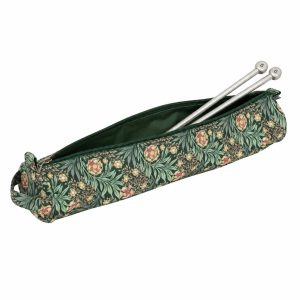 Knitting Pin Case (XL): Soft: Morris Green