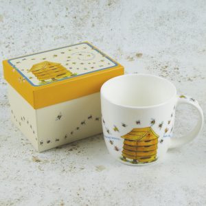 Beehive Bone China Mug with Gift Box
