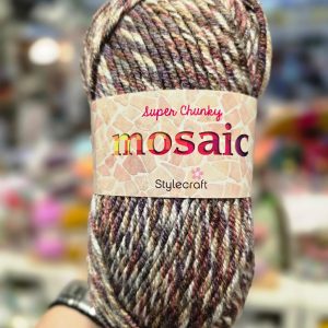 Stylecraft Mosaic Super Chunky Yarn – Pack of 9 Balls + Free Pattern
